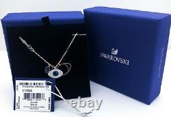 New Authentic SWAROVSKI Rose Gold Crystal Evil Eye Pendant Necklace 5172560