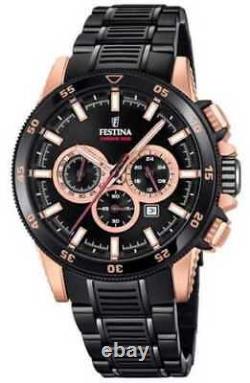 New Festina Special Edition Chrono Bike PVD Plated F20354/1 Watch