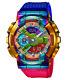 New G-shock Gm-110rb-2a Special Rainbow Ion Plating Stainless Steel Gm-110rb-2a