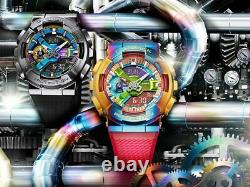 New G-Shock GM-110RB-2A Special Rainbow Ion Plating Stainless Steel GM-110RB-2A