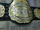 New Iwgp V4 Championship Belt, Adult Size 24k Gold Metal Plates & Real Leather