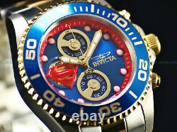 New Invicta DC Comics 43mm Superman LE Quartz Chronograph 18K Gold Plated Watch