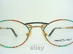 New Kunzel, eyeglasses, Gold plated Titanium, oval, frames, NOS, hyper vintage