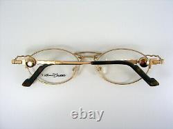 New Kunzel, eyeglasses, Gold plated Titanium, oval, frames, NOS, hyper vintage