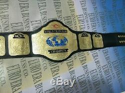 New WCW Television Championship Belt, adult size & metal plates