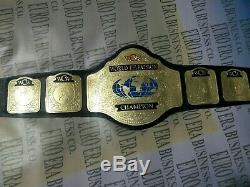 New WCW Television Championship Belt, adult size & metal plates