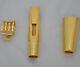 Newest Professional Gold Plated Metal Mouthpiece For Tenor Saxophone Bb Sax Tg#