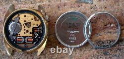 Nice Bulova Accutron Cal. 2182 Gold Plated Wrist Watch Running