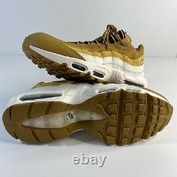 Nike Air Max 95 Essential Mens Size 14 Wheat White Celestial Gold AT9865-700
