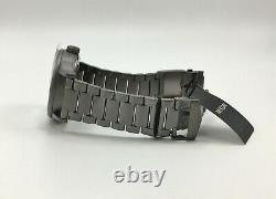 Nixon A356 131 Sentry SS Stainless Gunmetal IP Plated 100M Day/Date Men's Watch