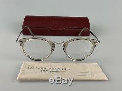 Oliver Peoples OV5184 1467 OP-505 Clear 18K Gold Plated 47-24-142