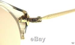 Oliver Peoples OV5184 1647 OP-505 18K Gold Plated Sunglasses New Authentic 47