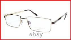 Paul Vosheront Eyeglasses Frame PV323 C1 Gold Plated Wood Italy 57-17-145 32