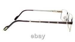 Paul Vosheront Eyeglasses Frame PV323 C1 Gold Plated Wood Italy 57-17-145 32