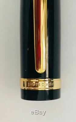 Pierre Cardin Premium Chancellor Ink Fountain Pen, Gold Trim 18k Gold Plated Nib