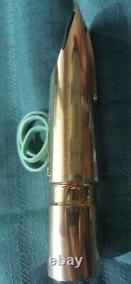 Ponzol Metal Tenor Sax Mouthpiece M1 110 Gold Plated