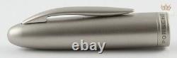 Porsche Design P3110 Stainless Steel With Gold Plated Fountain Pen 18k Gold Nib