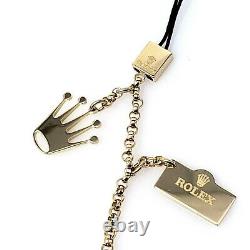 Rare Rolex Crown Gold Plated Dangling Charms