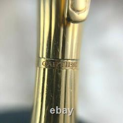 Rare Vintage Authentic Cartier Ballpoint Pen Trinity Gold Plated (Used)