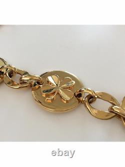 Rare Vintage Chanel Gold Plated Lucky Charm Belt