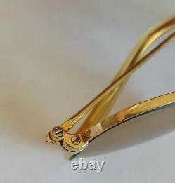 Ray Ban Caravan Bausch & Lomb Sunglasses Ray-ban USA Ambermatic Gold Plated