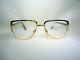 Robert Capucci Luxury Eyeglasses Gold Plated Square Oval Men Women Nos Vintage