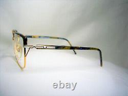 Robert Capucci luxury eyeglasses Gold plated square oval men women NOS vintage