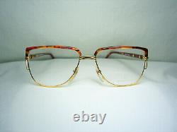 Robert Capucci luxury eyeglasses Gold plated square oval men women frames NOS