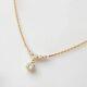 Round Simulated Diamond Women's Stunning Fancy Necklace 14k Yellow Gold Plated