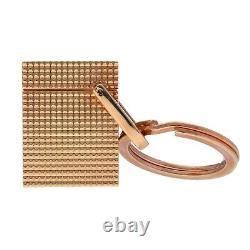 S. T. Dupont Paris Rose Gold Plated Imitation Lighter Keychain Men's Gift