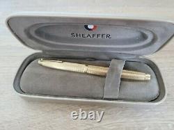 SHEAFFER IMPERIAL 797 Gold Plated Fountain Pen 14K-585 Gold Nib EXCELLENT
