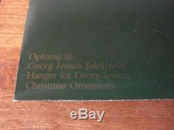 SPIRAL HANGER for 8 CHRISTMAS MOBILE ORNAMENTS 24 carat gold plated GEORG JENSEN
