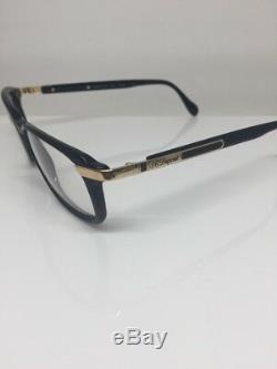 ST DUPONT D012 Eyeglasses Frames Black With Gold Plated V 6050 Made Austria 54mm