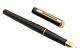 Sheaffer Agio Lacquer Black Fountain Pen 22k Gold Plated Trims New Old Stock