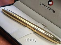 Sheaffer Legacy Heritage Brushed 22K Gold Plate Roller Ball