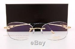 Silhouette Eyeglass Frames Caresse Collection 4488 6052 23Kt Gold Plated SZ 53