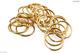 Split Ring Round Key Rings Double Loop Keychian Metal Plating 4 Color 10-1000pcs