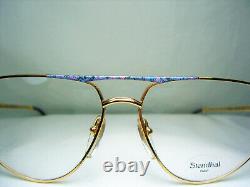 Stendhal luxury eyeglasses Gold plated Aviator variant oval men women frames