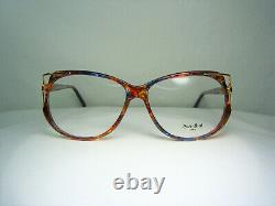 Stendhal luxury eyeglasses Gold plated square oval women frames vintage NOS