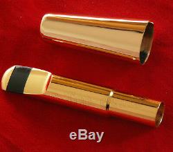Super Gold Plated Metal Mouthpiece for Baritone Saxophone Eb Sax Size 7#