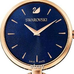 Swarovski 5519317 Dream Rock Watch, Blue/Rose-Gold Plated 30CM RRP$499
