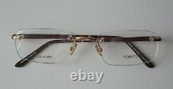 TOM FORD 5080 Men's eyeglasses frame GOLD PLATED (Made in Italy) NEW ORIGINAL