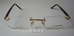 TOM FORD 5080 Men's eyeglasses frame GOLD PLATED (Made in Italy) NEW ORIGINAL