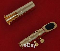 TOP Gold Plated Jazz Metal Mouthpiece for Tenor Saxophone Bb Sax