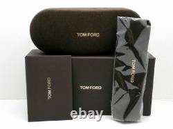 Tom Ford FT 0707 30G Yellow Gold Plated/ Mirrored Brown Lens Sunglasses New