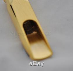 Top Newest gold plated alto saxophone sax metal mouthpiece size 7