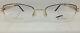 Tura T Elegance Te201 Ony Gold Metal Eyeglasses 52-16-135 20k Plated Gold New Rx