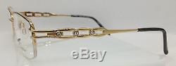 Tura T Elegance TE201 ONY Gold Metal Eyeglasses 52-16-135 20k Plated Gold New RX