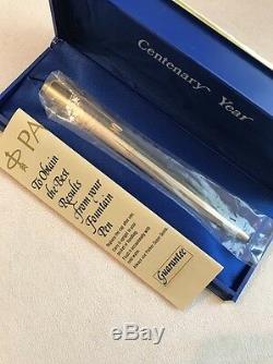 VINTAGE PARKER 61 Mk2 GOLD PLATED BALLPOINT PEN BOOTS CENTENARY-IMMACULATE
