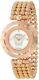 Versace Women 79q80sd497 S080 Eon Two Rings Rose-gold Plated Diamond Steel Watch